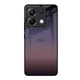 Grey Ombre Poco X6 5G Glass Back Cover Online