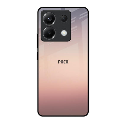 Golden Mauve Poco X6 5G Glass Back Cover Online