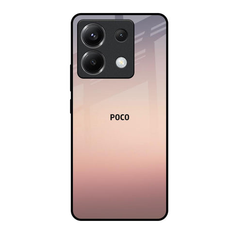 Golden Mauve Poco X6 5G Glass Back Cover Online