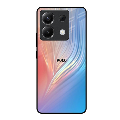 Mystic Aurora Poco X6 5G Glass Back Cover Online