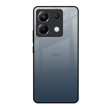 Smokey Grey Color Poco X6 5G Glass Back Cover Online