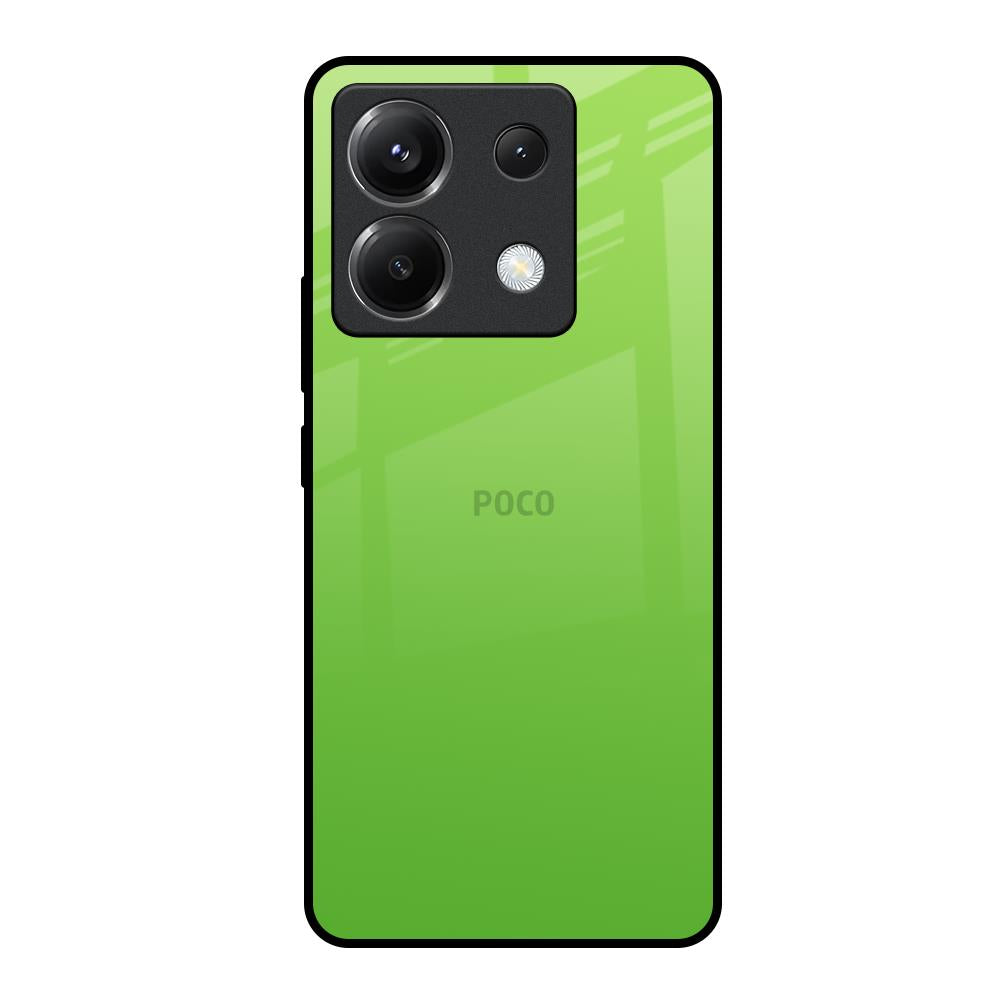 Paradise Green Poco X6 5G Glass Back Cover Online