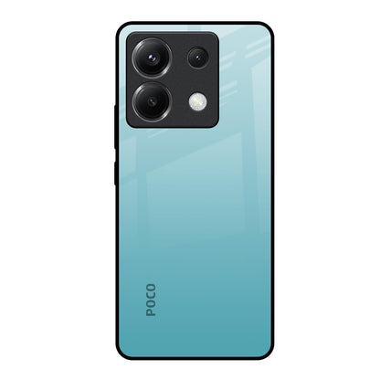 Arctic Blue Poco X6 5G Glass Back Cover Online
