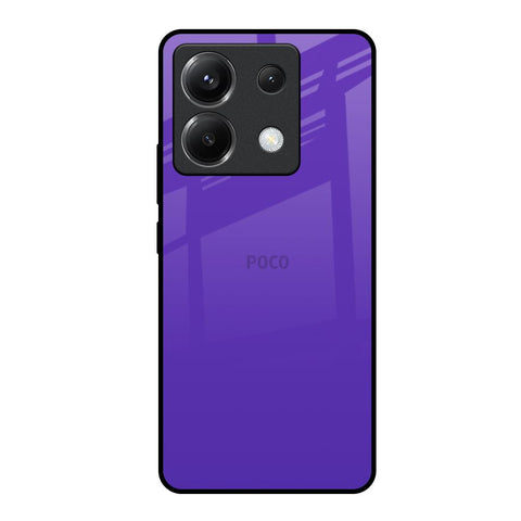 Amethyst Purple Poco X6 5G Glass Back Cover Online