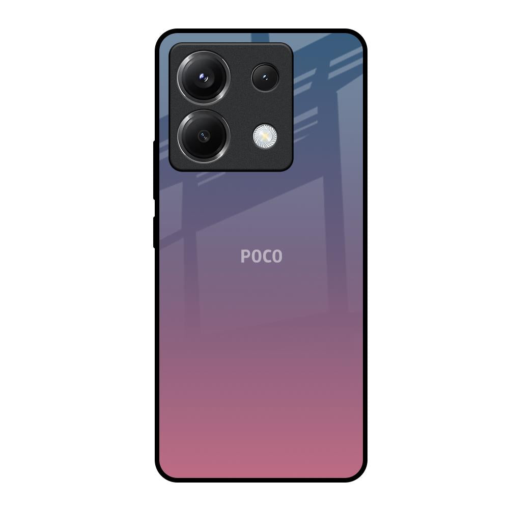 Pastel Gradient Poco X6 5G Glass Back Cover Online