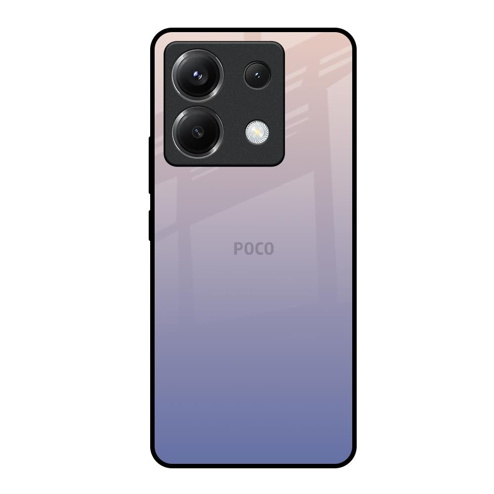 Rose Hue Poco X6 5G Glass Back Cover Online