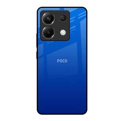 Egyptian Blue Poco X6 5G Glass Back Cover Online