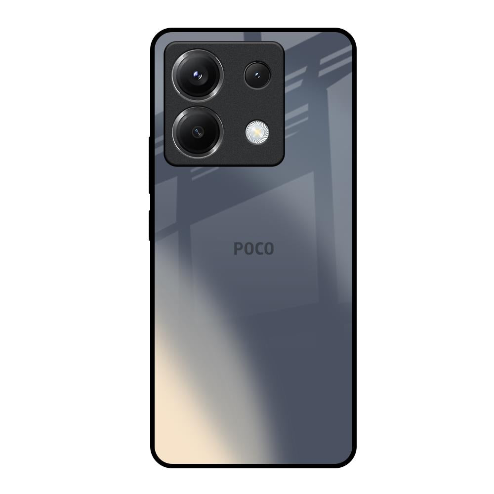 Metallic Gradient Poco X6 5G Glass Back Cover Online