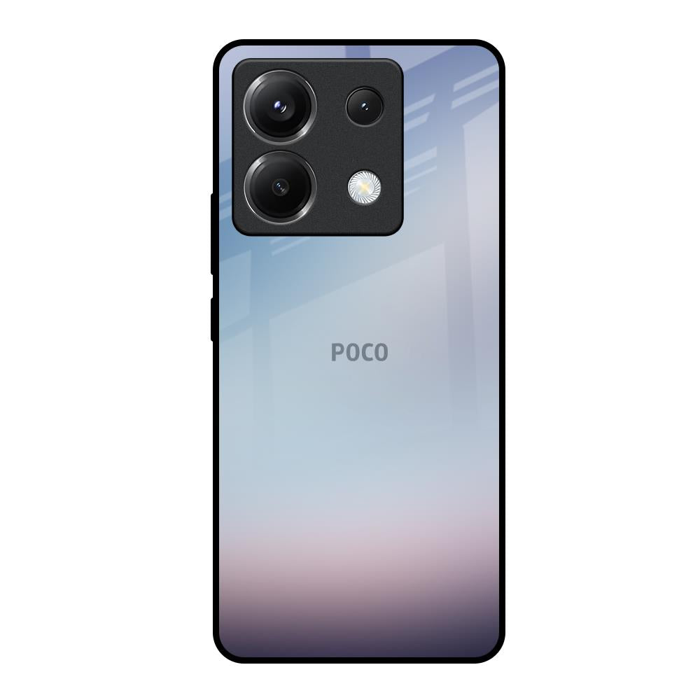 Light Sky Texture Poco X6 5G Glass Back Cover Online