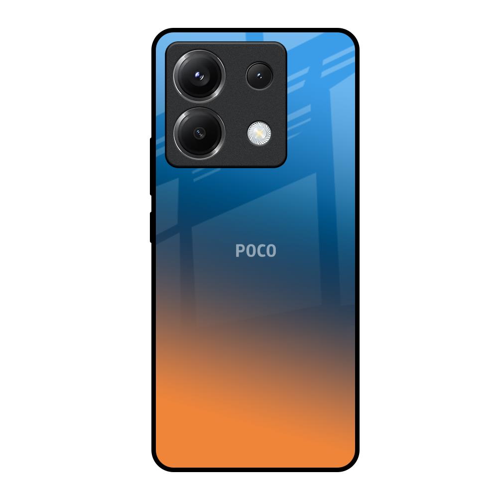 Sunset Of Ocean Poco X6 5G Glass Back Cover Online