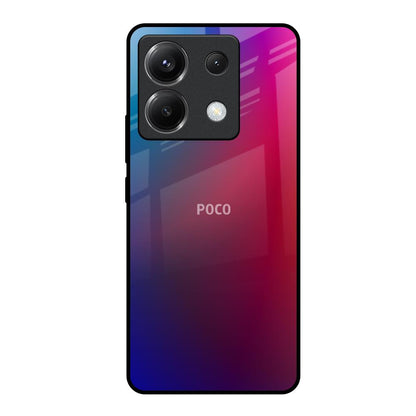 Magical Color Shade Poco X6 5G Glass Back Cover Online