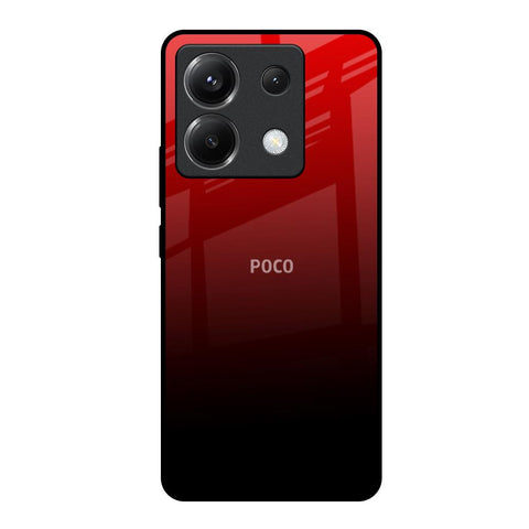 Maroon Faded Poco X6 5G Glass Back Cover Online