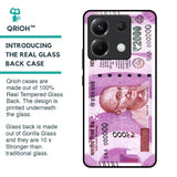 Stock Out Currency Glass Case for Poco X6 5G