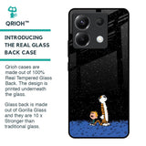 Night Sky Star Glass Case for Poco X6 5G