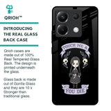 Touch Me & You Die Glass Case for Poco X6 5G