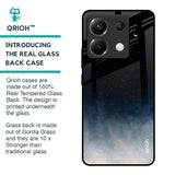 Black Aura Glass Case for Poco X6 5G