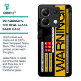 Aircraft Warning Glass Case for Poco X6 5G