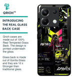 Astro Glitch Glass Case for Poco X6 5G