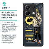 Cool Sanji Glass Case for Poco X6 5G