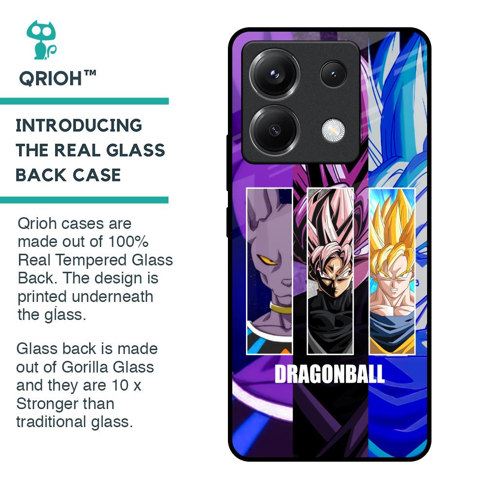 DGBZ Glass Case for Poco X6 5G