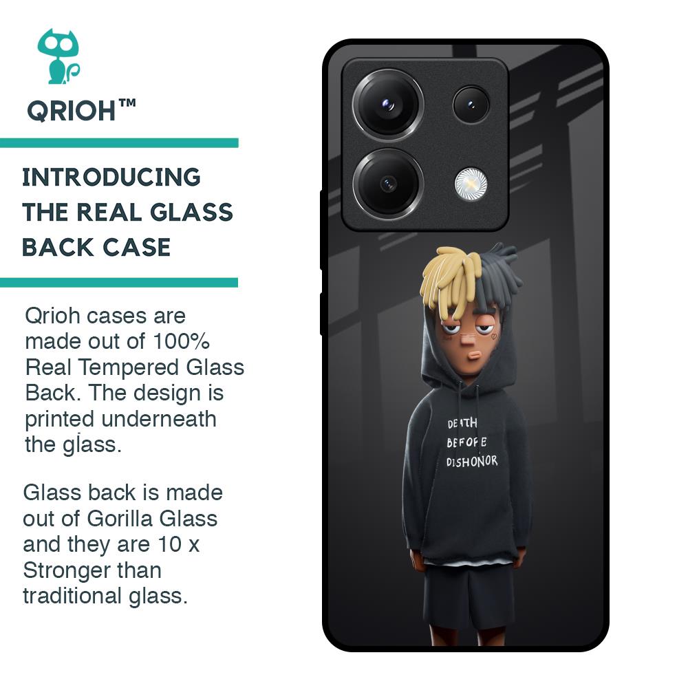 Dishonor Glass Case for Poco X6 5G
