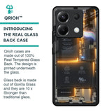 Glow Up Skeleton Glass Case for Poco X6 5G