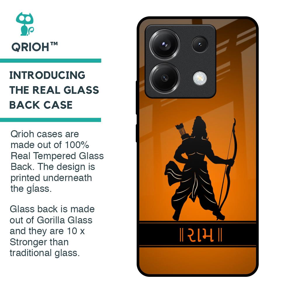 Halo Rama Glass Case for Poco X6 5G