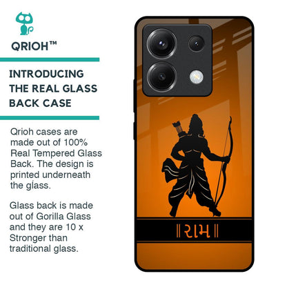 Halo Rama Glass Case for Poco X6 5G
