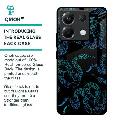 Serpentine Glass Case for Poco X6 5G