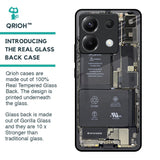 Skeleton Inside Glass Case for Poco X6 5G