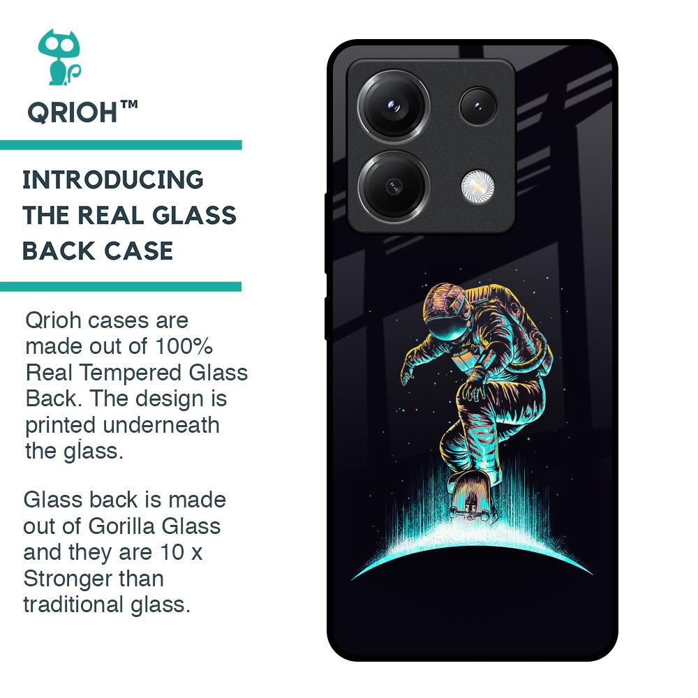Star Ride Glass Case for Poco X6 5G