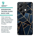 Abstract Tiles Glass Case for Poco X6 5G
