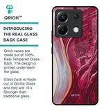 Crimson Ruby Glass Case for Poco X6 5G