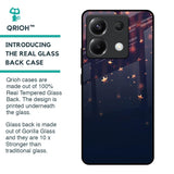 Falling Stars Glass Case For Poco X6 5G