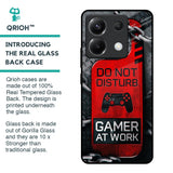 Do No Disturb Glass Case For Poco X6 5G