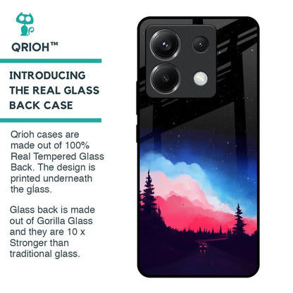 Drive In Dark Glass Case For Poco X6 5G