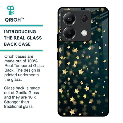 Dazzling Stars Glass Case For Poco X6 5G