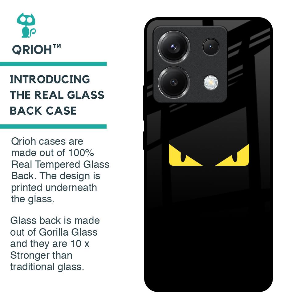 Eyes On You Glass Case For Poco X6 5G