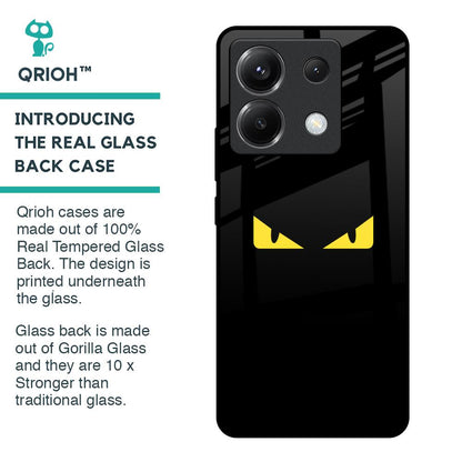 Eyes On You Glass Case For Poco X6 5G