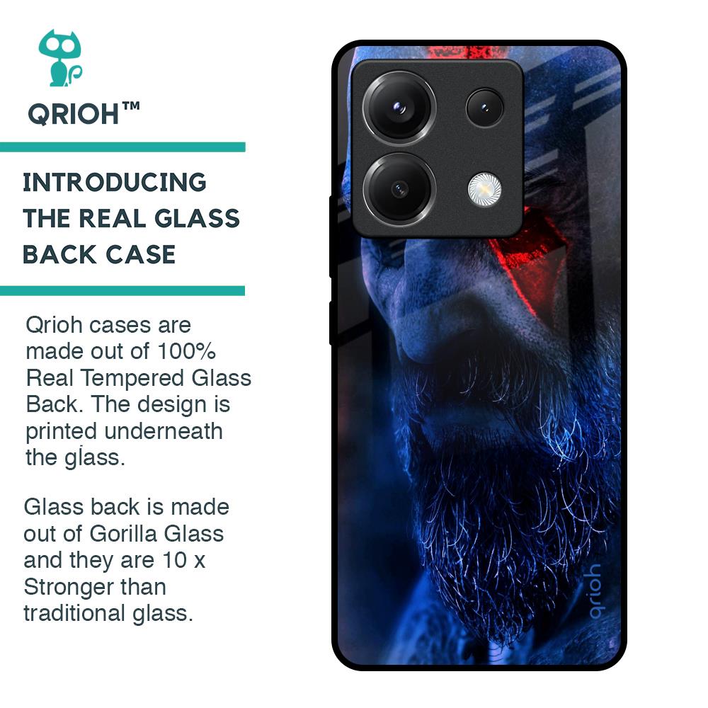 God Of War Glass Case For Poco X6 5G