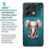 Adorable Baby Elephant Glass Case For Poco X6 5G