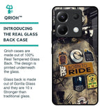 Ride Mode On Glass Case for Poco X6 5G