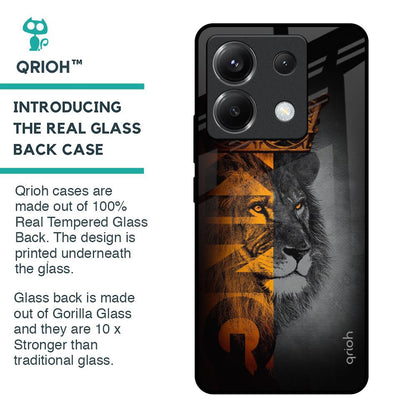 King Of Forest Glass Case for Poco X6 5G