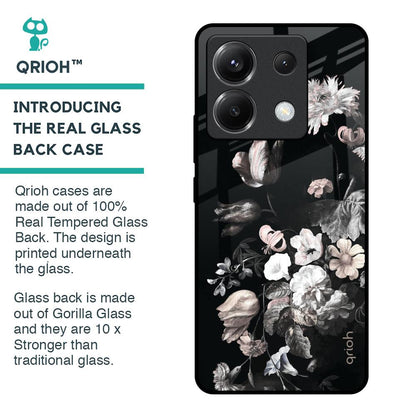 Artistic Mural Glass Case for Poco X6 5G