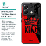 I Am A King Glass Case for Poco X6 5G