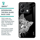 Kitten Mandala Glass Case for Poco X6 5G