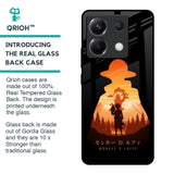 Luffy One Piece Glass Case for Poco X6 5G