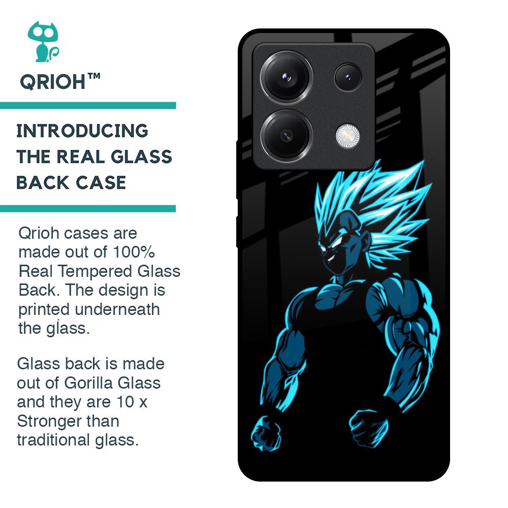 Pumped Up Anime Glass Case for Poco X6 5G