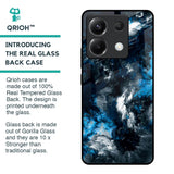 Cloudy Dust Glass Case for Poco X6 5G