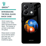Yin Yang Balance Glass Case for Poco X6 5G